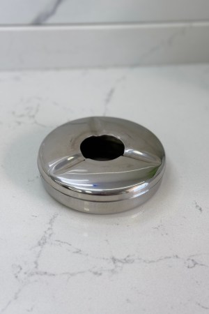 11 cm kapaklı krom küllük